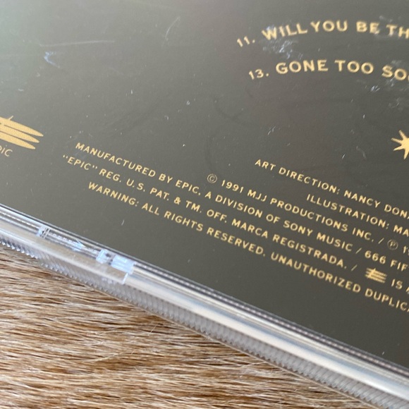 1991 Michael Jackson Dangerous CD - Picture 3 of 8